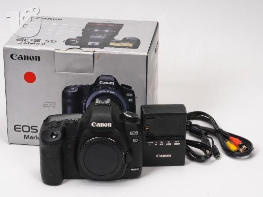 PoulaTo: Canon 5D Mark II w/Canon 24-105mm F4 L, BG-E6 Grip, Grid Focusing Screen - Exc+
